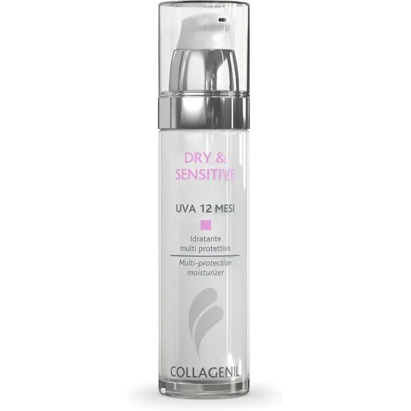 collagenil dry & sensitive uva 12 mesi crema idratante giorno 50 ml