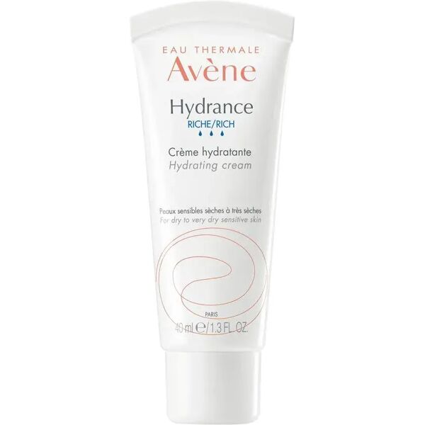 avène hydrance ricca crema idratante viso 40 ml