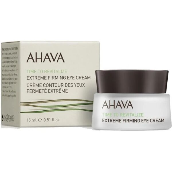 ahava time to revitalize extreme crema tonificante contorno occhi 15 ml