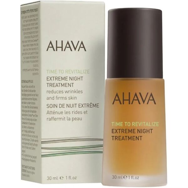 ahava time to revitalize extreme trattamento notte rassodante 30 ml