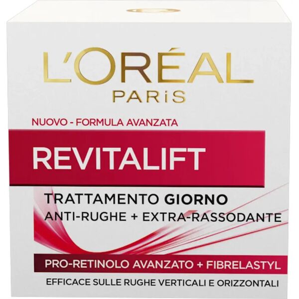 l'oréal paris crema viso giorno revitalift azione antirughe extra-rassodante con pro-retinolo avanzato 50 ml