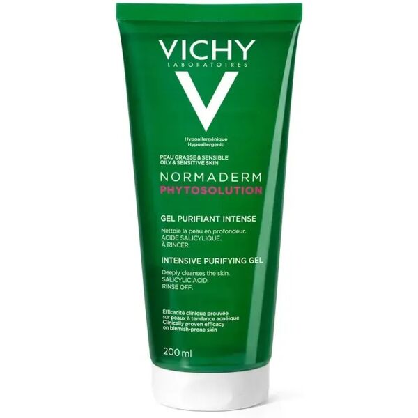 vichy normaderm phytosolution gel detergente purificante viso 200 ml