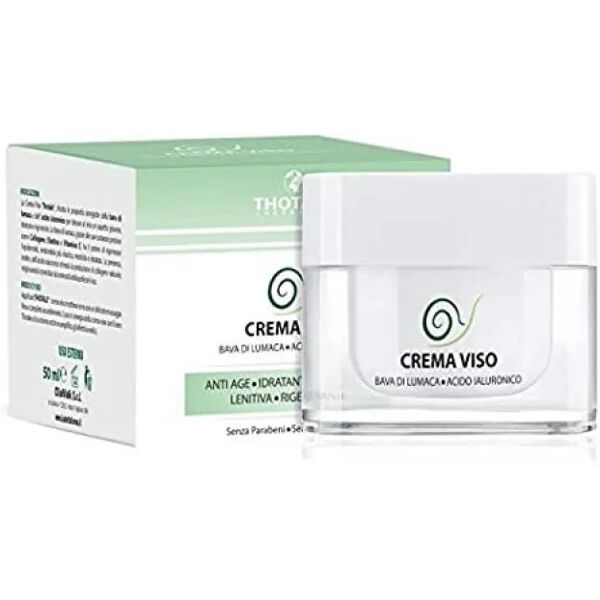 thotale crema viso alla bava di lumaca e acido ialuronico anti age 50 ml