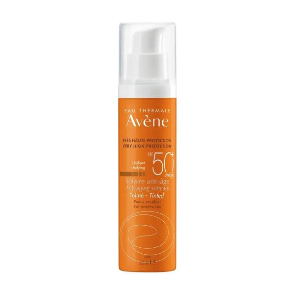 avène solare trattamento anti-età colorato spf 50+ viso 50 ml