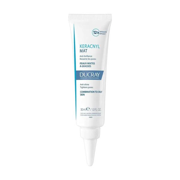 ducray keracnyl mat gel crema anti-lucido pelle mista e grassa 30 ml