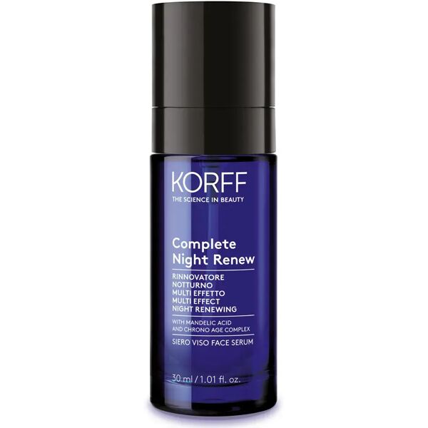 korff complete night renew siero viso 30 ml