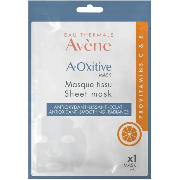 avène a-oxitive maschera viso antiossidante in tessuto