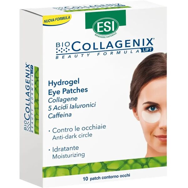 esi biocollagenix eye patches cerotti contorno occhi anti-occhiaie 10 pezzi