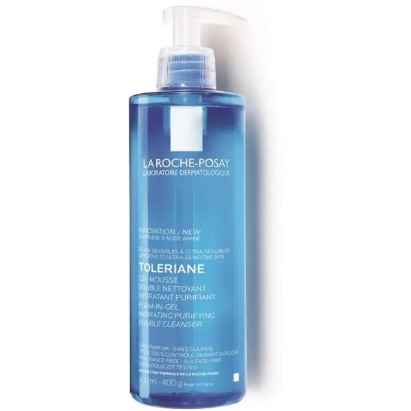 la roche posay toleriane gel schiumogeno idratante e purificante 400 ml