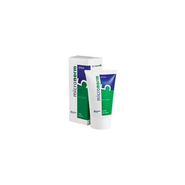 micronorm glico scrub 5 detergente pelle acneica 75 ml