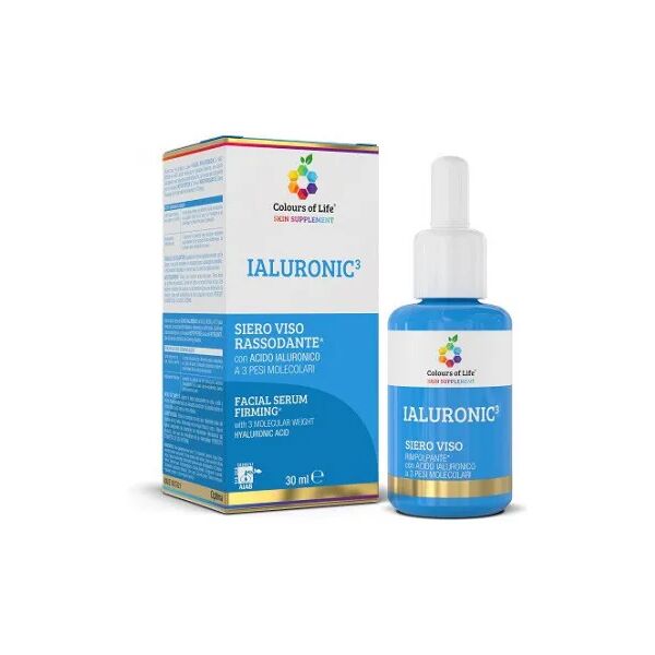 colours of life ialuronic3 siero viso 30 ml