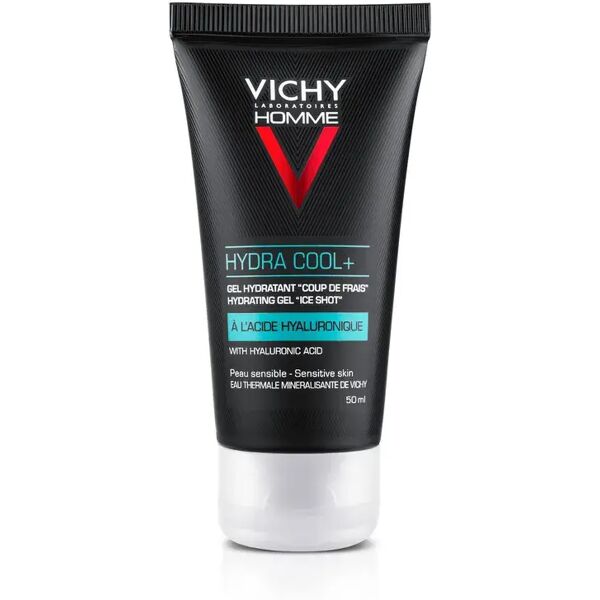 vichy homme hydra cool+ gel idratante viso uomo effetto ghiaccio 50 ml