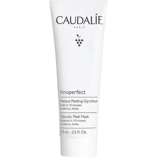 caudalie vinoperfect maschera peeling glicolico illuminante viso 75 ml