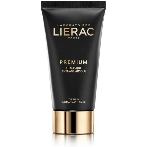 lierac premium maschera viso illuminante antietà globale senza risciacquo 75 ml