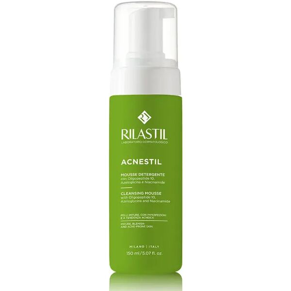 rilastil acnestil mousse detergente viso pelle mista e grassa 150 ml