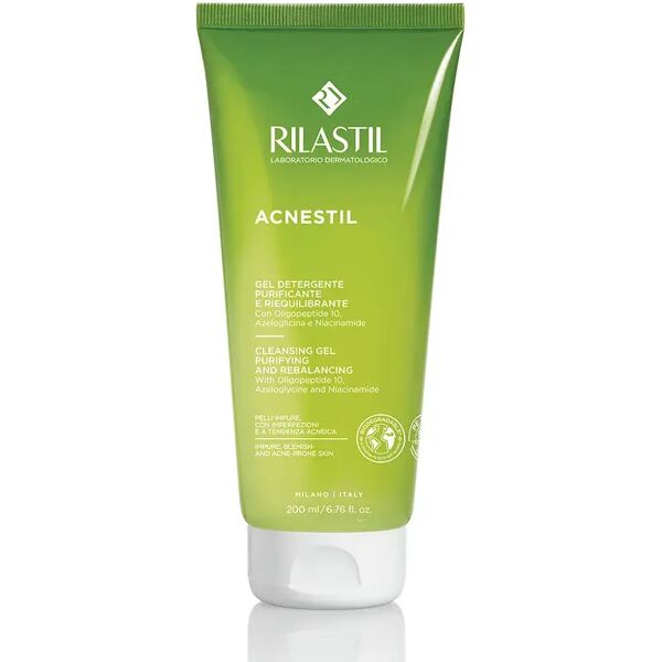 rilastil acnestil gel detergente purificante 200 ml