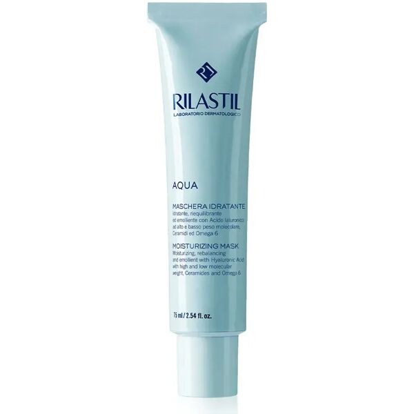 rilastil aqua maschera idratante viso 75 ml