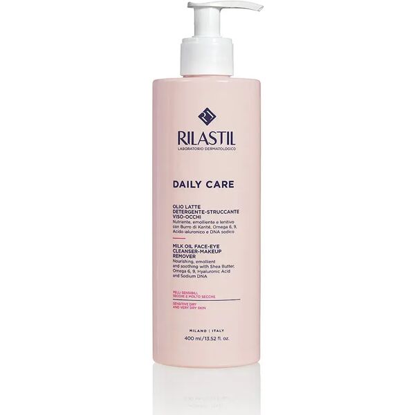 rilastil daily care olio latte detergente promo per pelle sensibile 400 ml