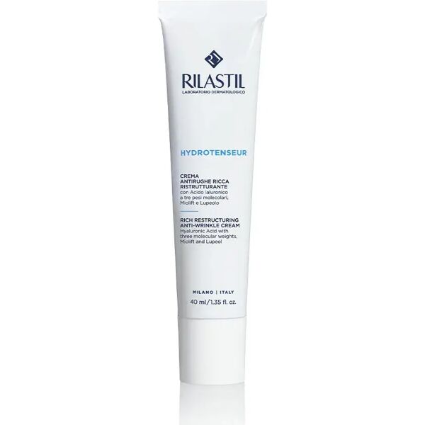 rilastil hydrotenseur crema antirughe ristrutturante ricca 40 ml