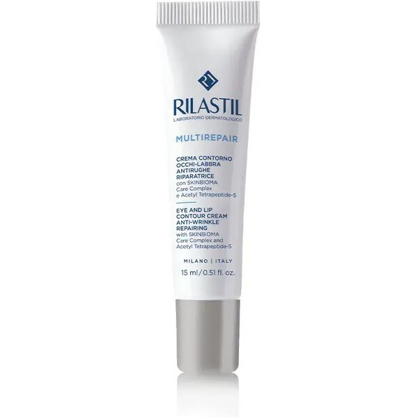 rilastil multirepair crema contorno occhi e labbra antirughe riparatrice 15 ml