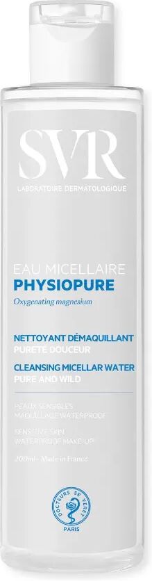 svr physiopure acqua micellare detergente struccante pelli sensibili 200 ml