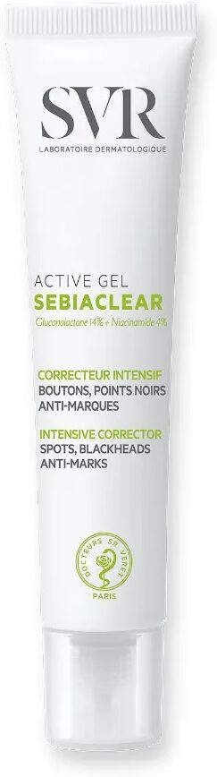 svr sebiaclear active gel imperfezioni e punti neri 40 ml