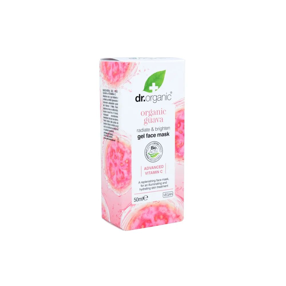 dr. organic guava maschera gel viso idratante e nutriente 50 ml