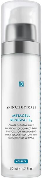 skinceuticals metacell renewal b3 gel crema idratante con niacinamide e vitamina b3 50 ml