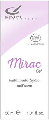 mirac gel per trattamento anti acne 30 g