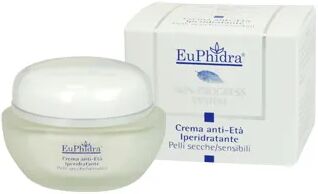 euphidra crema antirughe iperidratante viso per pelle secca e sensibile 40 ml