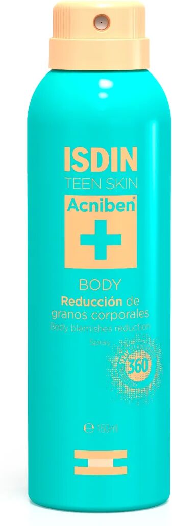 isdin acniben body spray antiacne corpo pelle grassa 150 ml