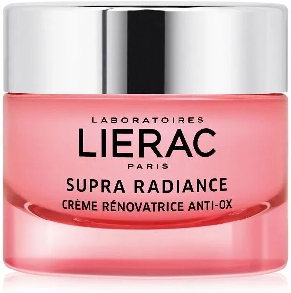 lierac supra radiance crema viso antietà antiossidante pelle secca 50 ml