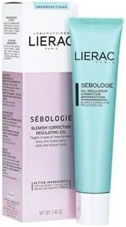 lierac sebologie gel fluido seboregolatore anti imperfezioni viso 40 ml