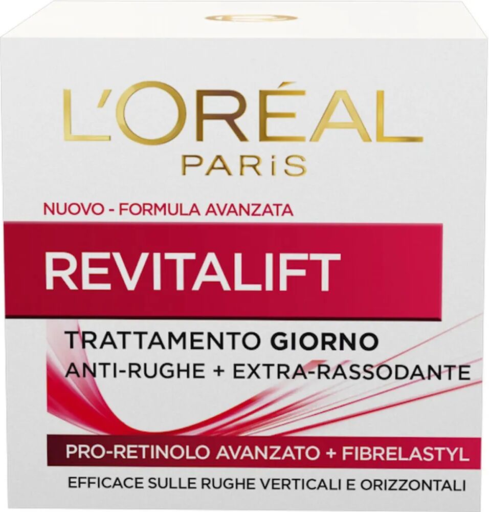 l'oréal paris crema viso giorno revitalift azione antirughe extra-rassodante con pro-retinolo avanzato 50 ml