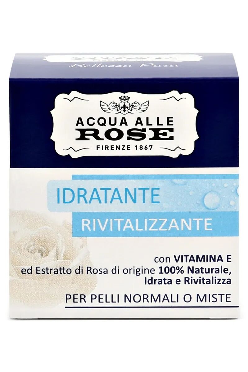 acqua alle rose crema viso idratante rivitalizzante 50 ml