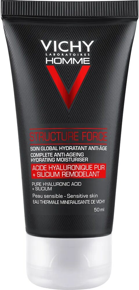 vichy homme structure force crema viso uomo idratante antietà 50 ml