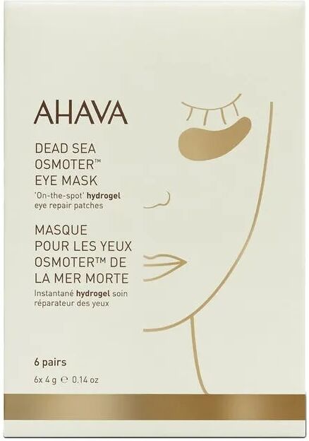 ahava maschera occhi osmoter del mar morto 6 pezzi