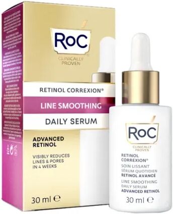 roc retinol correxion line smoothing siero viso giorno 30 ml