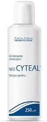 pierre fabre italia neo cyteal gel detergente schiumogeno pelle irritata 250 ml