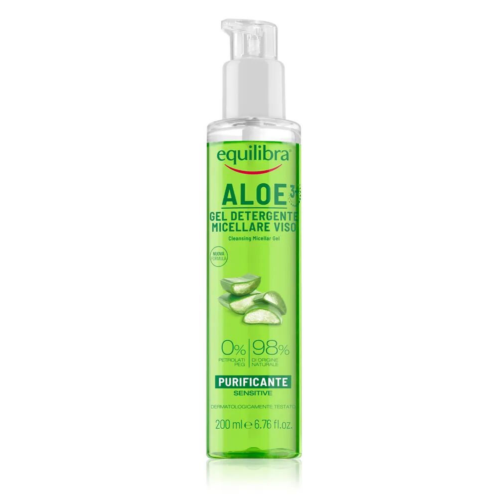 equilibra aloe gel detergente micellare viso 200 ml
