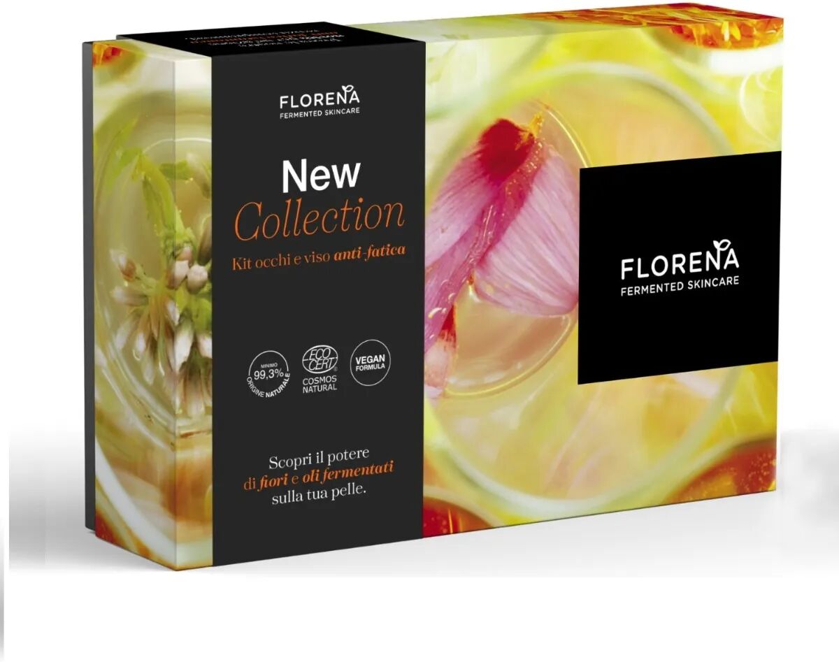 florena fermented skincare new collection kit occhi & viso anti-fatica