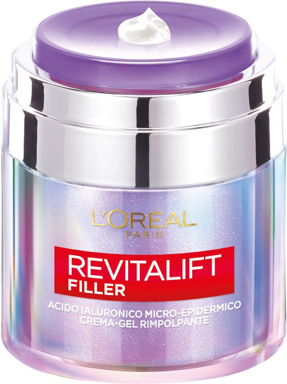 l'oréal paris l'oreal revitalift filler crema-gel rimpolpante anti-rughe 50 ml