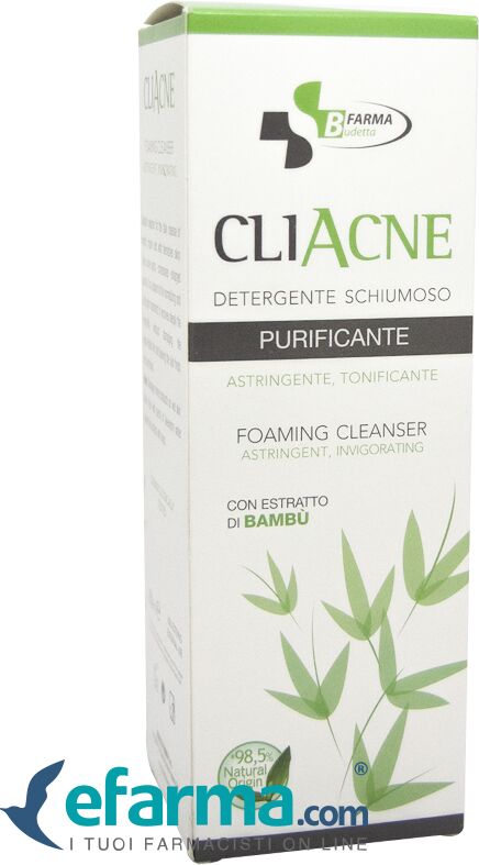 budetta farma cliacne detergente schiumoso purificante 250 ml