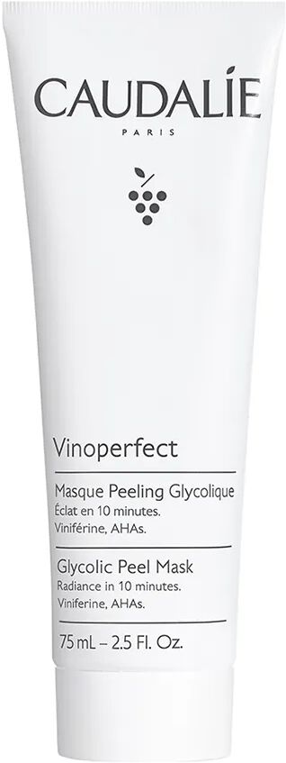 caudalie vinoperfect maschera peeling glicolico illuminante viso 75 ml