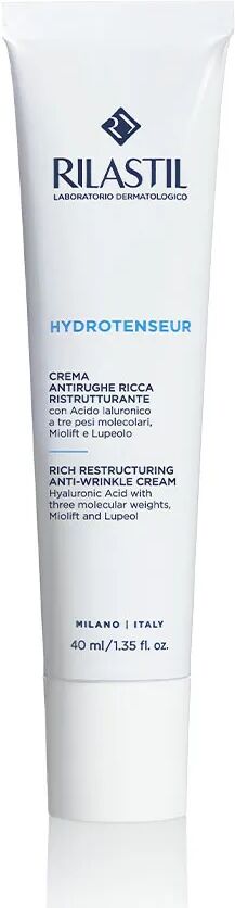 rilastil hydrotenseur crema antirughe ristrutturante ricca 40 ml