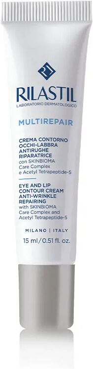 rilastil multirepair crema contorno occhi e labbra antirughe riparatrice 15 ml