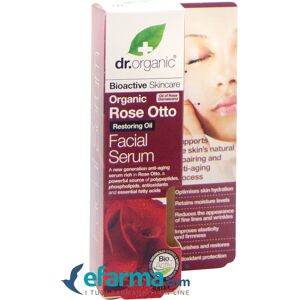 Dr. Organic Rose Otto Olio Viso Idratante 50 ml