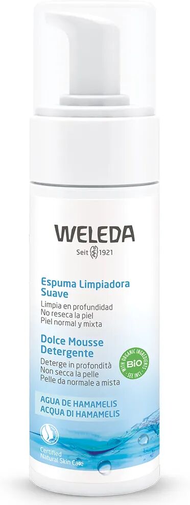 Weleda Mousse Detergente Viso per Pelle da Normale a Mista 150 ml