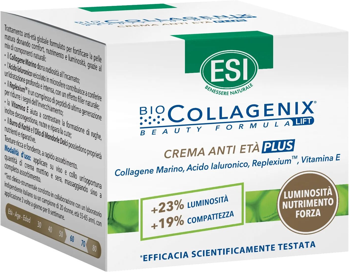 Esi Bio Collagenix Crema Anti-età Plus 50 ml