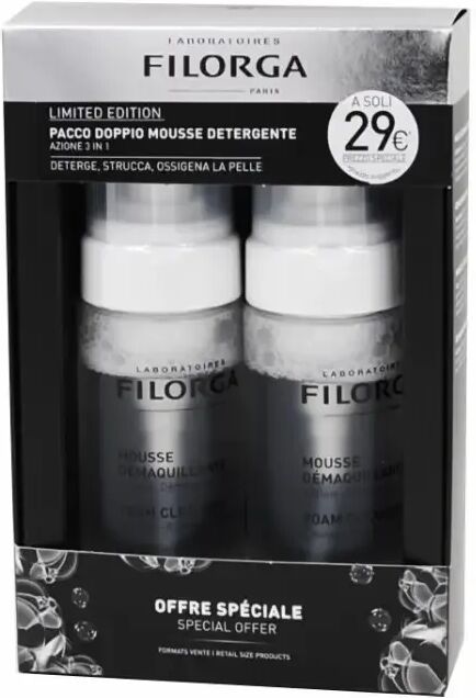 Filorga Duo Foam Cleanser Mousse Struccante BIPACCO 2x150 ml